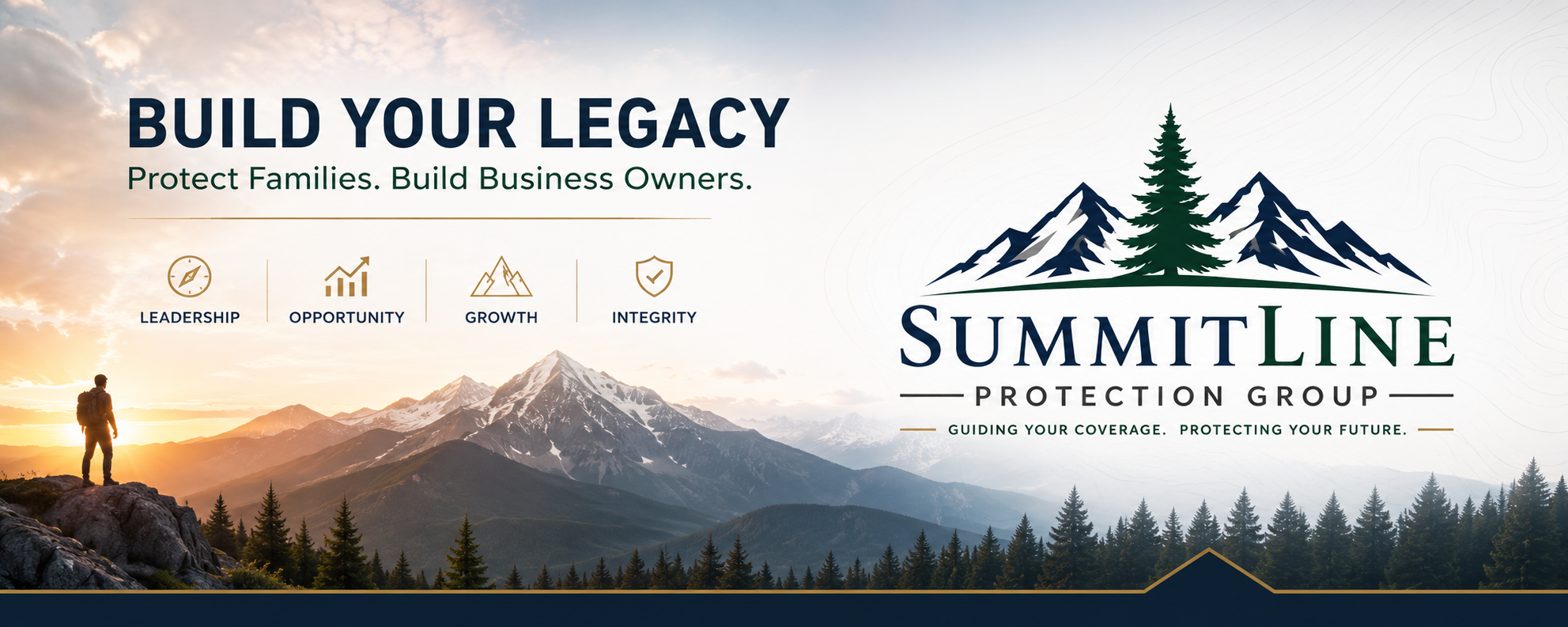 Build Your Legacy. Protect Families. Build Business Owners.